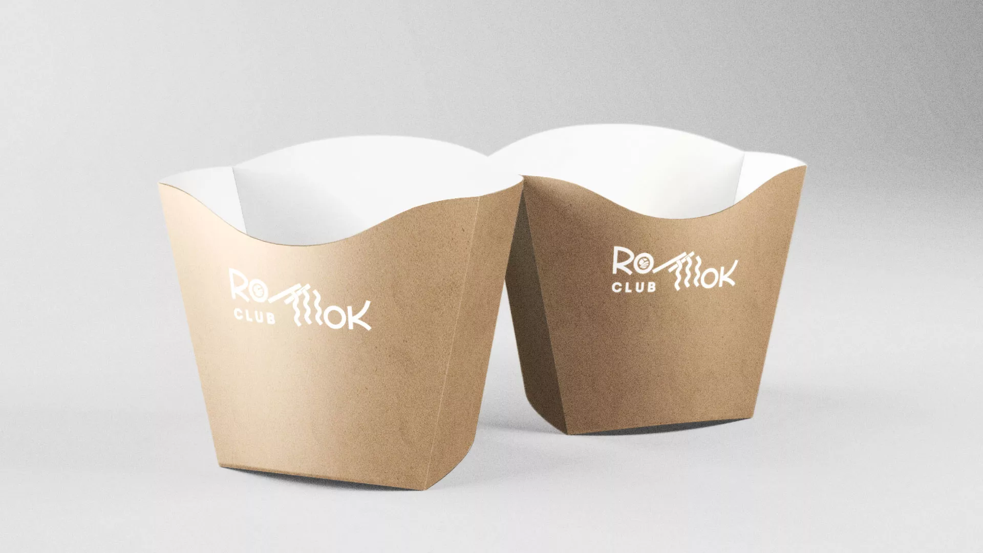 Создание логотипа суши-бара «Roll Wok Club» в Калаче-на-Дону